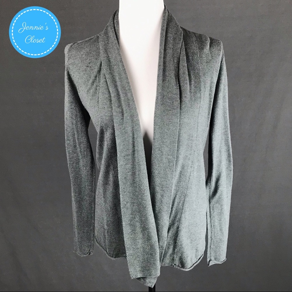 Express Open Front Roll Neck Cardigan Sweater M